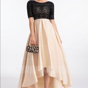 Lace and Satin Dress